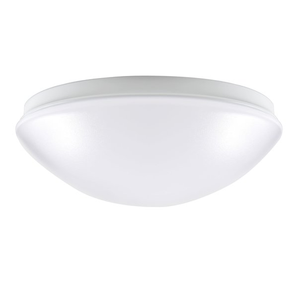 Designers Fountain 11 inch 1-Light White Selectable LED Puff Flush Mount EV1011C5C-06